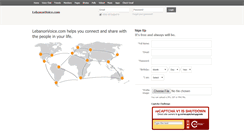 Desktop Screenshot of mail.lebanonvoice.com
